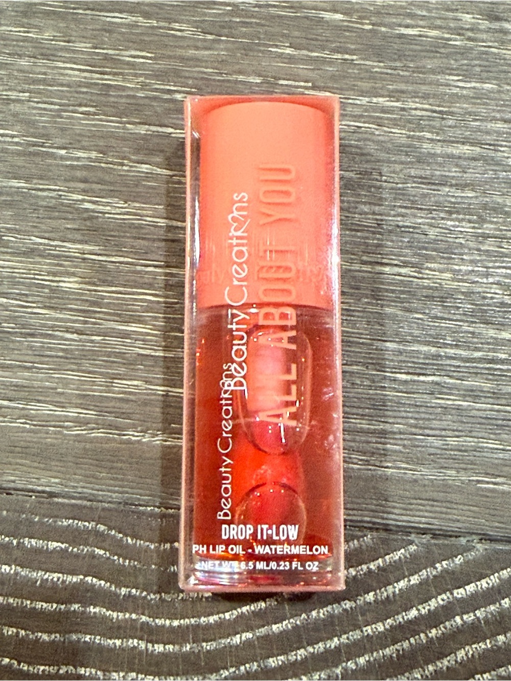 NWT Beauty Creations Drop it @92 Lip Oil - Watermelon